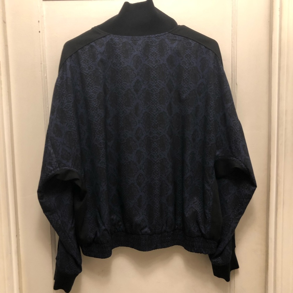 Athleta Brooklyn Track Bomber Jacket. Python Prin… - image 8